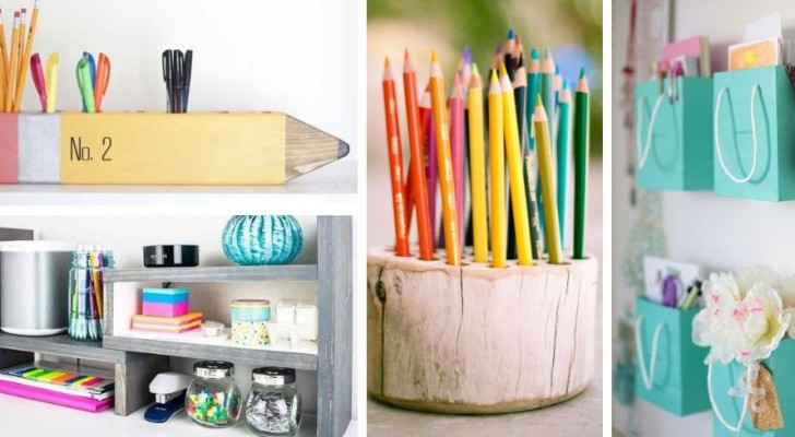 Altijd een rommelig bureau? Organiseer hem met deze supercreatieve tips