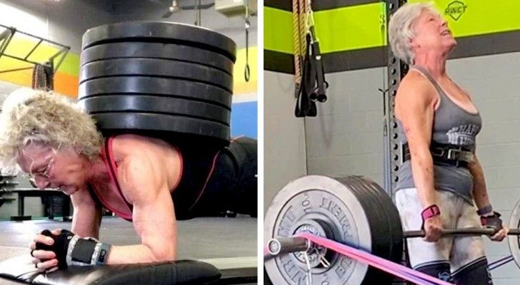Ha 71 anni ed è campionessa di sollevamento pesi: questa donna è l'esempio che non esiste età per fare grandi cose