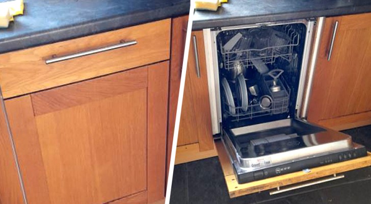 Un homme découvre qu'il a un lave-vaisselle dans la maison où il a vécu pendant deux ans
