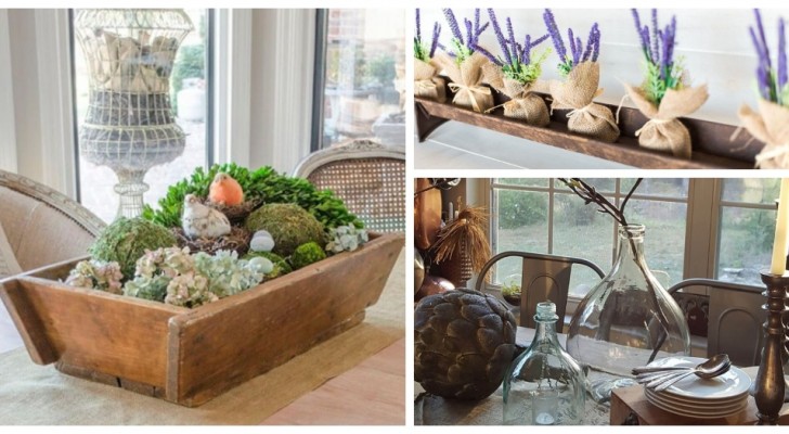 Centrotavola rustici: decora cucina e salone con fantastiche composizioni buone per tutte le stagioni