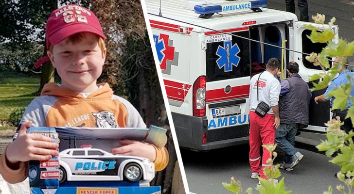 "Min mamma har svimmat" En 5-årig pojke ringer räddningstjänsten med lugnet i behåll och räddar livet på sin mamma