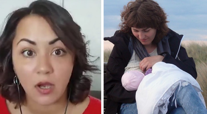 A mother is criticised for breastfeeding her child in a public place: her testimony makes one reflect