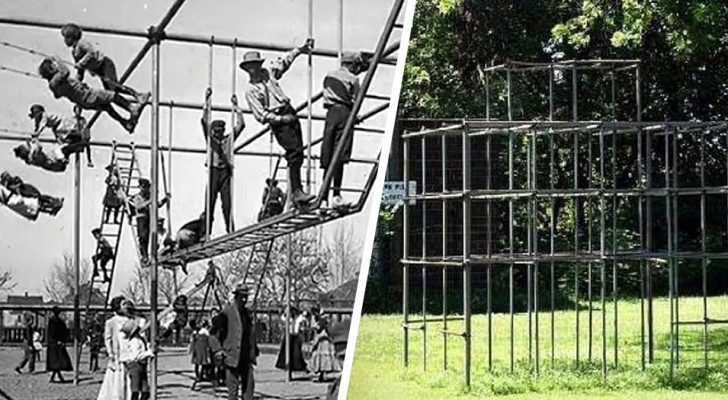 Giochi pericolosi: 15 foto del passato ci mostrano come i parchi di una volta fossero tutt'altro che sicuri
