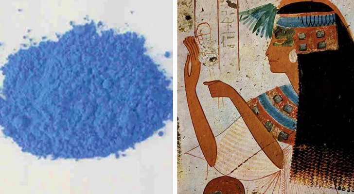 Egyptisch blauw: het eerste synthetische pigment dat in de geschiedenis is geproduceerd en daarna is vergeten
