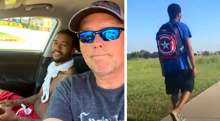 He walks 17 miles a day to go to work: a stranger offers him a ride and changes his life