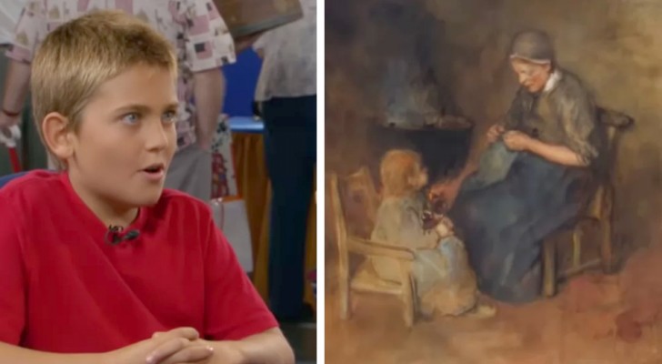 11-year-old collector discovers that one of his paintings is worth $1500: he had bought it for only $2