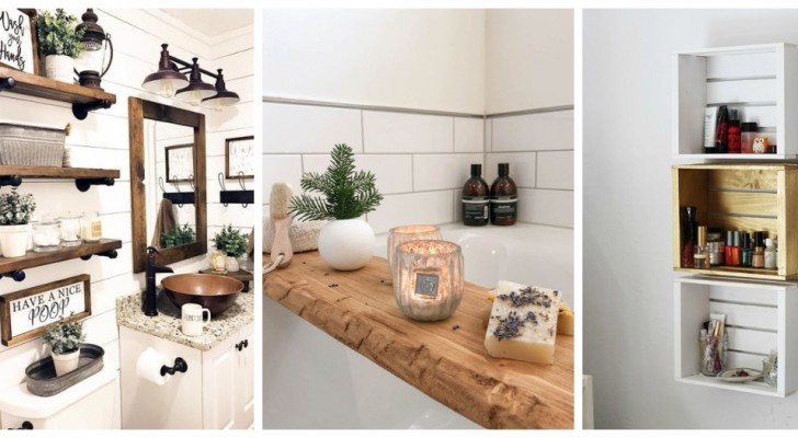 Möblera badrummet på ett personligt och originellt sätt med dessa små DIY-projekt