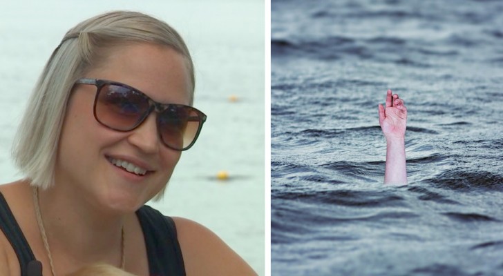 A pregnant woman skips mass to take her children swimming and ends up saving a child from drowning