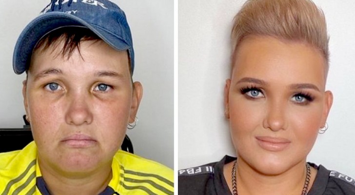 15 women who turned to a make-up artist and were transformed into "Hollywood divas"