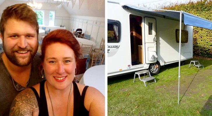 Couple lives aboard a minibus that consumes only £ 10 a week: a lifetime of savings
