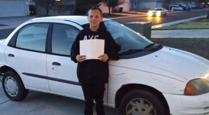 A 13-year-old boy trades his Xbox for a car to give to his mother