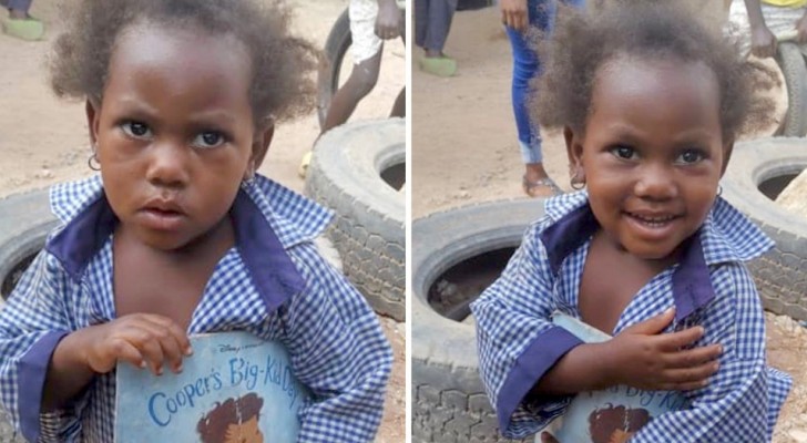 3-year-old girl walks around school in her brother's uniform: the principal makes an exception and enrolls her as a pupil