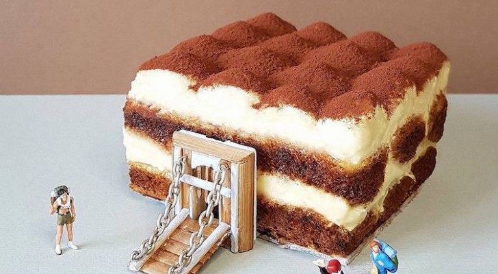 Un pasticcere trasforma torte e dessert in fantasiosi mondi popolati da minuscoli personaggi