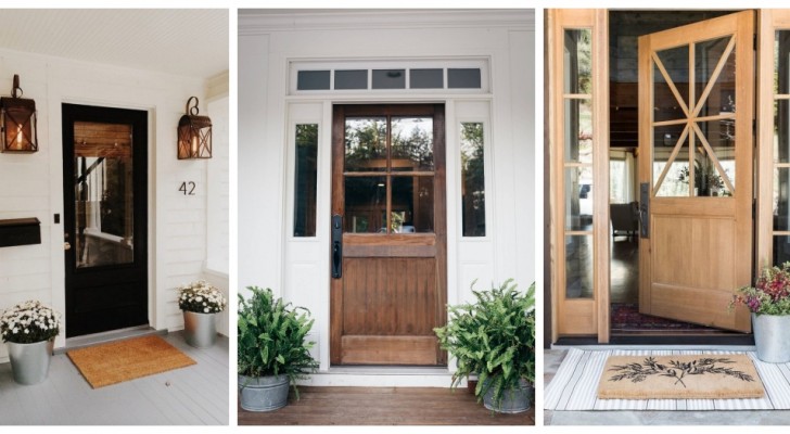 Laat je inspireren door deze 12 ideeën en ontwerp een prachtige voordeur in farmhouse stijl