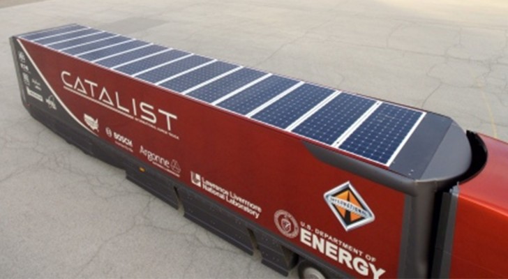 Due aziende sviluppano i container con pannelli solari per ridurre l'impatto ambientale durante il trasporto del cibo