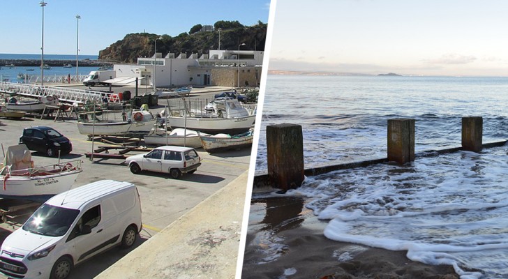 Parcheggia il furgone sulla spiaggia in divieto di sosta e quando torna lo trova sommerso dall'acqua