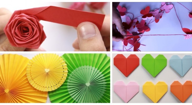 Papierbasteln: Diese farbenfrohen Kreationen lassen sich mit schnellen und einfachen Anleitungen herstellen