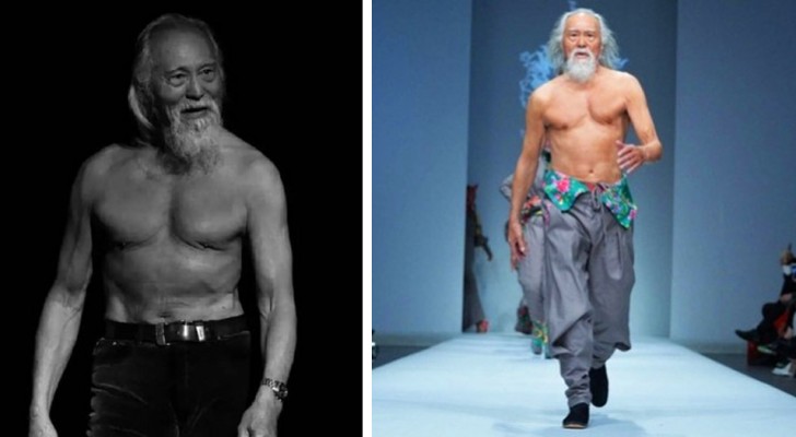 Il a plus de 80 ans mais continue d'étonner tout le monde avec son physique sculpté