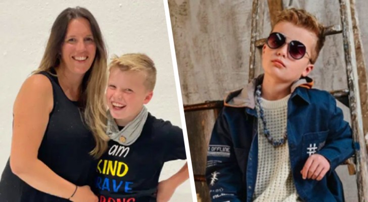 A child refuses to go to school if he can't wear designer clothes: mom spends more than £2000 on his wardrobe