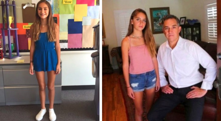 A 13-year-old is girl expelled from school because her outfit "she distracts the boys"