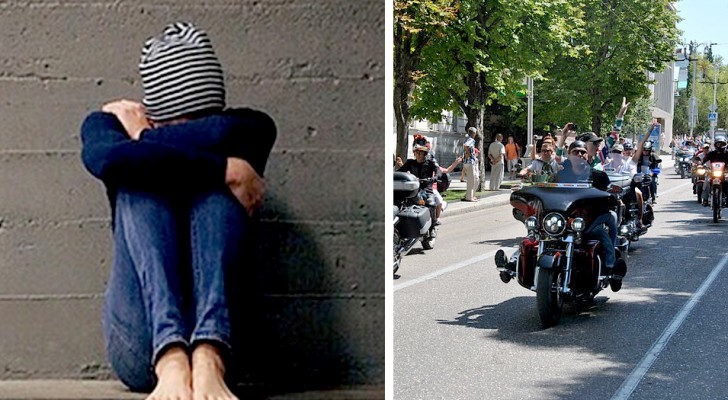 Ragazza viene scortata da quasi 300 motociclisti al ballo scolastico: veniva bullizzata perché dislessica