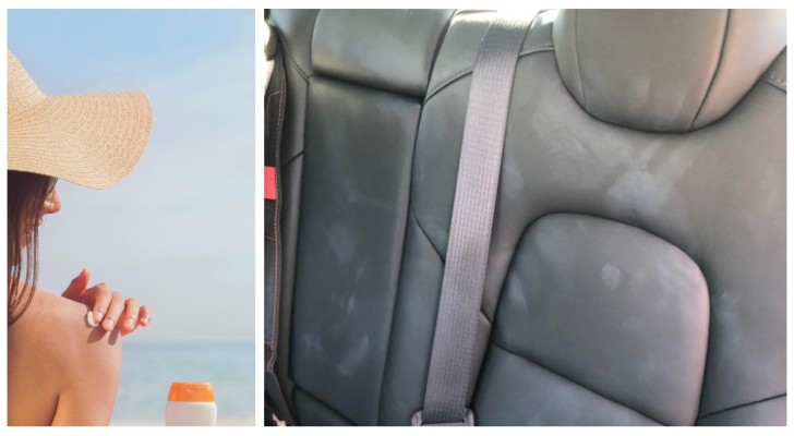 Scopri come eliminare le macchie di crema solare dai sedili dell'auto e non solo