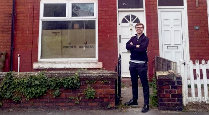 At 19 he manages to buy his first house and encourages today's young people: "You can do it too!"