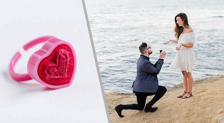 Il demande sa petite amie en mariage avec une bague en plastique, elle s'emporte : 