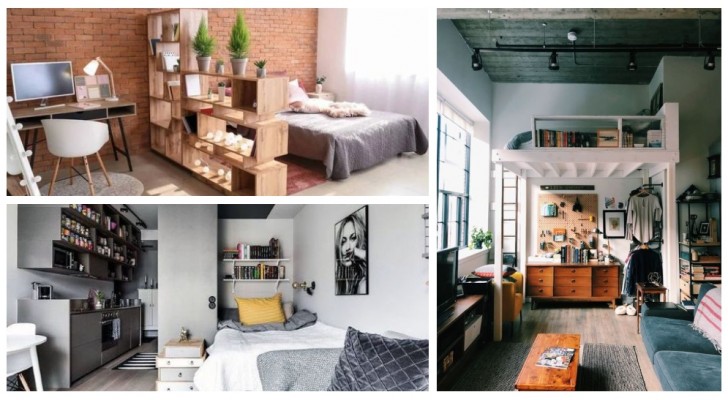 Einrichten einer Einzimmerwohnung: Lassen Sie sich von diesen Ideen für komfortable und schöne Räume inspirieren