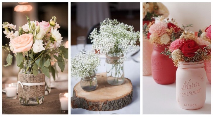 Da semplici barattoli di vetro a fantastici vasi di fiori: le idee più incantevoli da cui trarre spunto