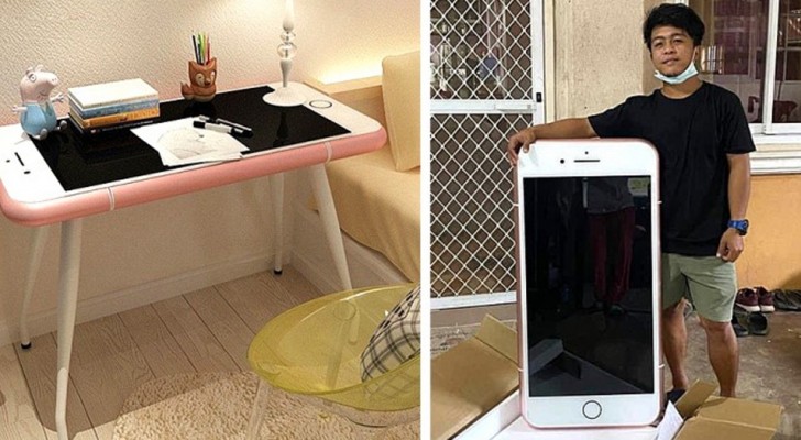 Compra un tavolino scambiandolo per un iPhone: le immagini dell'errore diventano virali
