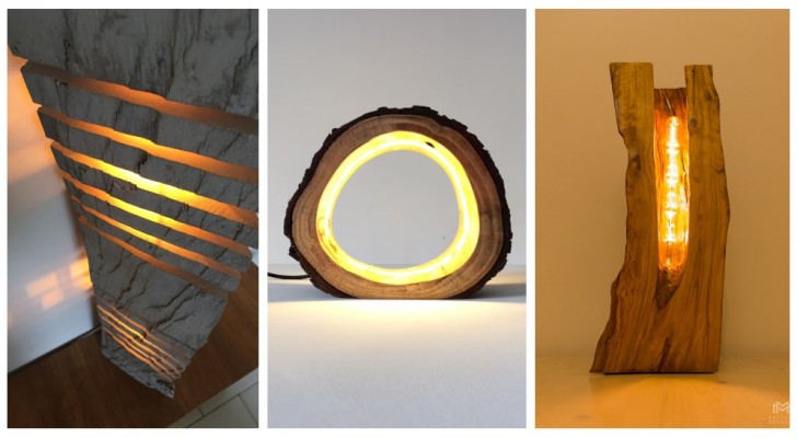 Luce che emerge dal legno: scopri tanti design per lampade super-affascinanti