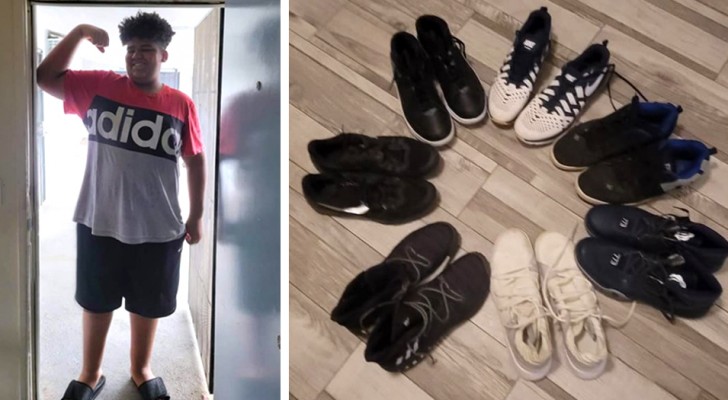 Ha solo 12 anni ma porta 55 di piede: la madre disperata si rivolge ai social per trovargli un paio di scarpe adatte