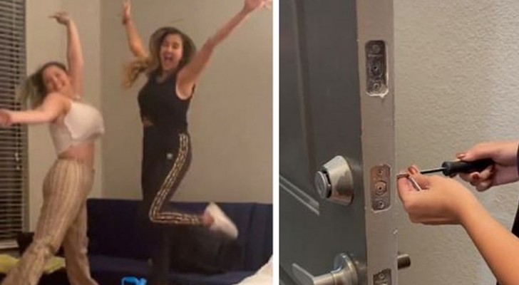 They change the locks on the roommate who hasn't paid her rent for three months: an exemplary eviction