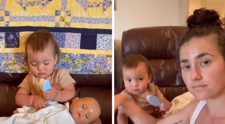 "Mio figlio ama giocare con le bambole e va bene così": mamma risponde in modo esemplare alle critiche