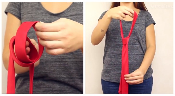 Prova questo metodo facilissimo per annodare una cravatta con pochi gesti