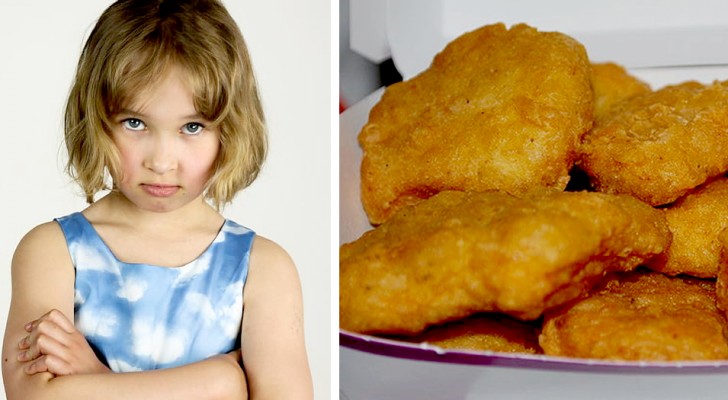 Uma menina come apenas nuggets de frango por 10 anos de sua vida: "ela não queria tocar em nenhuma outra comida"