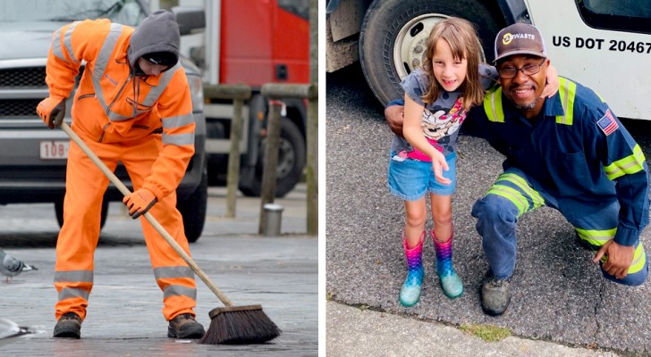 Autistisches Kind freundet sich mit Straßenarbeiter an: "Du bist das Beste an meinem Tag!"