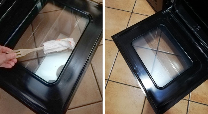 How to clean the glass in your oven door in a few easy steps and make it clean and shiny again
