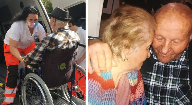 Ele tem 102 anos, ela 100: juntos celebram 73 anos de casamento visitando os lugares de sua infância