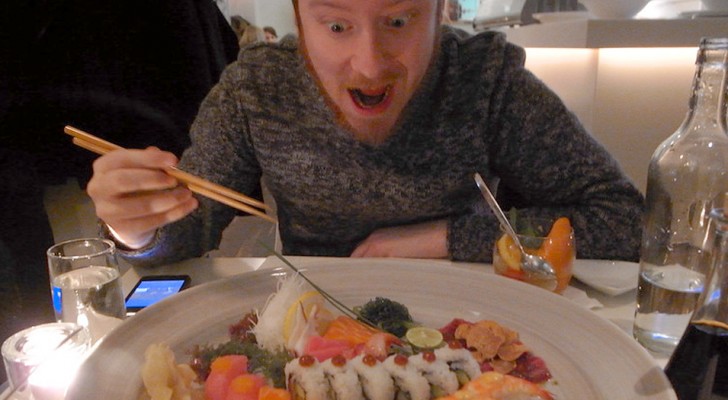 Er erhält lebenslanges Hausverbot in einem Restaurant, weil er zu viel gegessen hat: 
