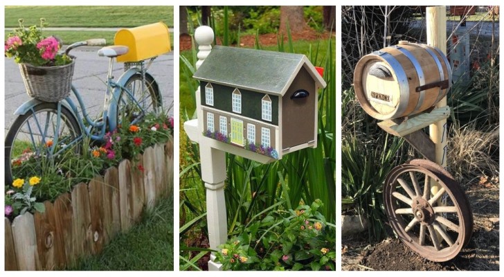 Aggiungi una cassetta della posta creativa e originale al tuo giardino per renderlo ancora più curato