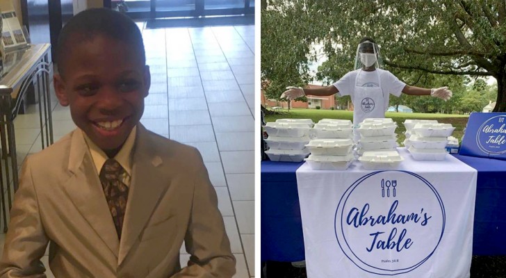 Mit 13 Jahren schenkt er Obdachlosen einmal im Monat warme Mahlzeiten: die außergewöhnliche Geste eines besonderen Jungen