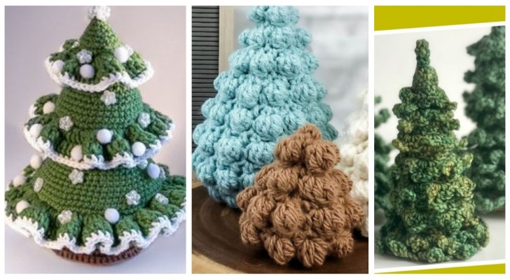 Versier je huis met handgemaakte gehaakte boompjes voor kerst: veel creatieve ideeën voor inspiratie