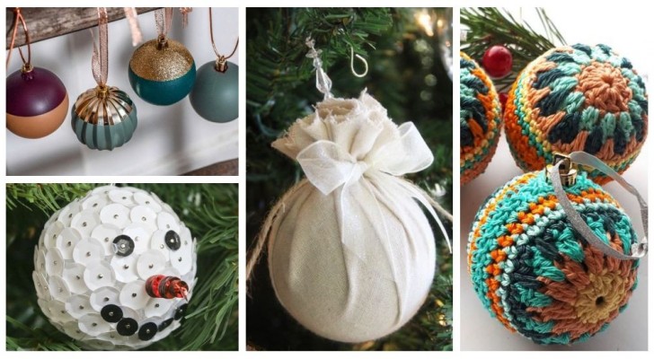 Rendi speciale l'albero di Natale creando gli ornamenti con le tue mani