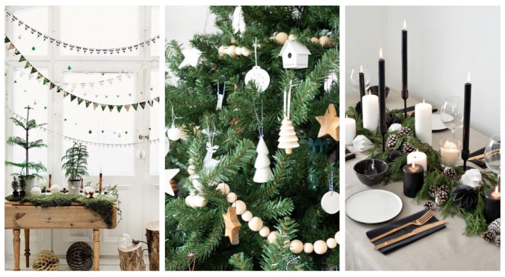 Vous aimez le style scandinave ? Utilisez-le pour créer des décorations de Noël simples mais élégantes