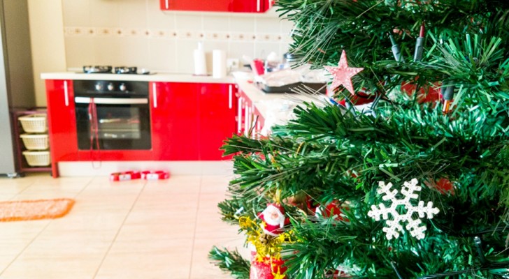Addobba casa con 168 alberi di Natale: li mette pure in bagno e nella cuccia del suo cane