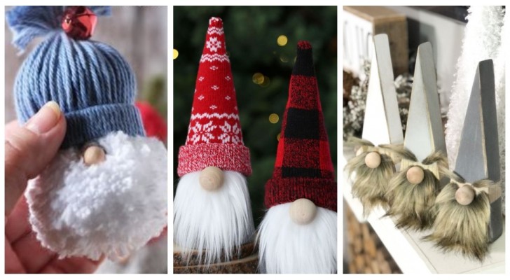 Remplissez la maison de jolis gnomes de Noël porte-bonheur : vous pouvez les réaliser de tant de façons différentes