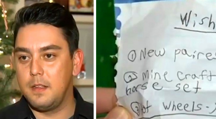 Funcionário de uma loja encontra uma carta para o Papai Noel com pedidos emocionantes