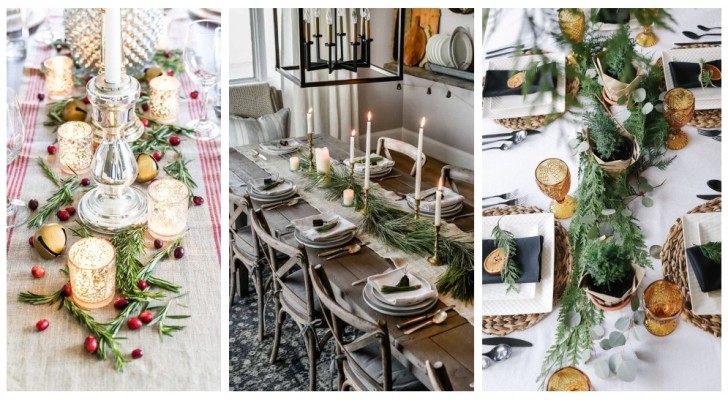 12 tables de Noël charmantes qui pourraient vous inspirer pour des déjeuners et des dîners mémorables
